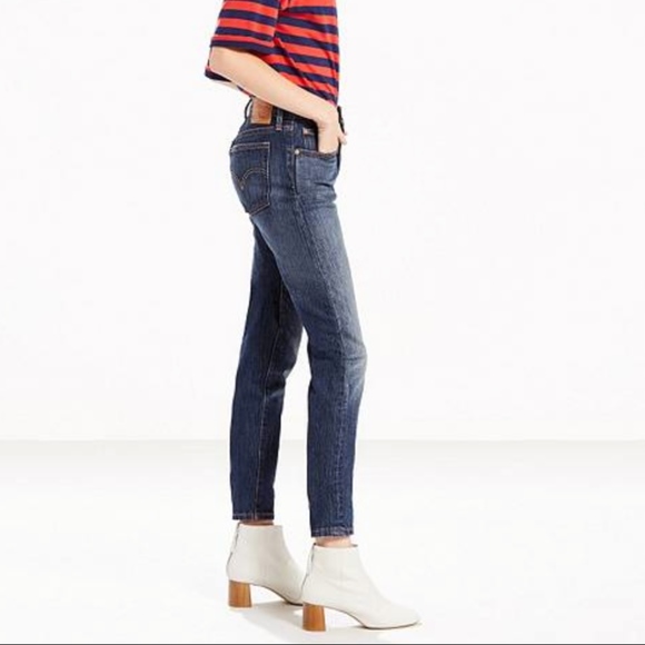 Levi's 501 Original fit Skinny Jeans Stretch Sz 29 - Picture 1 of 8